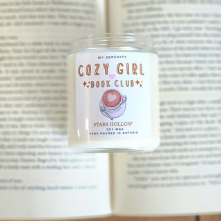 Cozy Girl: Book Club Candle