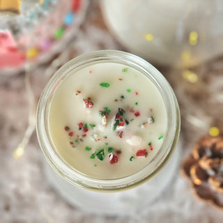 Crushed Candy Cane Candle
