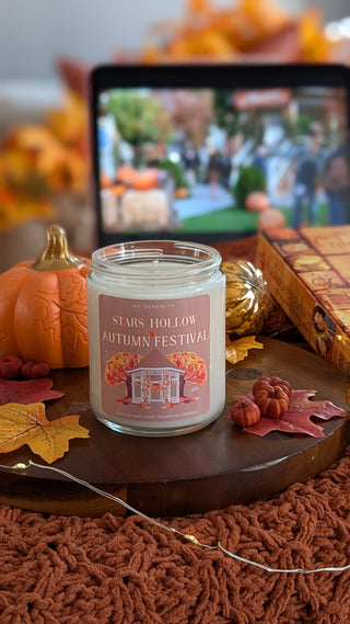 Stars Hollow Autumn Festival Gilmore Girls Inspired Candle