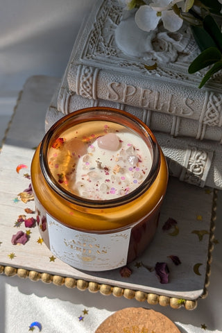 Amas Veritas Candle ~ Practical Magic Inspired