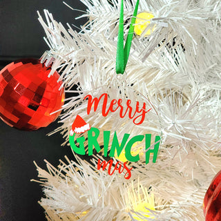 Merry GRINCHmas Ornament