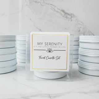 Travel Candle Set