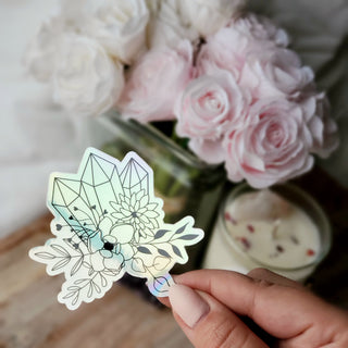 Crystals - Holographic Sticker