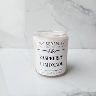 Raspberry Lemonade Candle