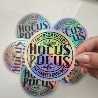 Hocus Pocus  - Holographic Sticker