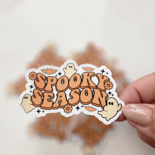 Spooky Season - White Sticker