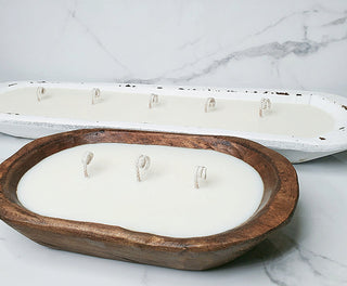 DOUGH BOWL CANDLES