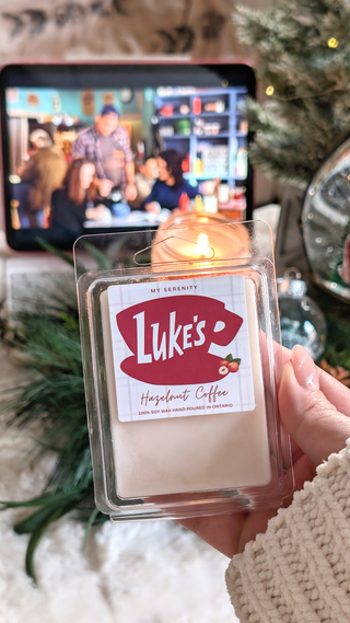 Luke's Hazelnut Coffee Gilmore Girls Inspired Wax Melt