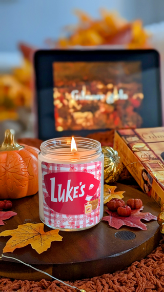 Luke's Apple Cider Gilmore Girls Inspired Candle