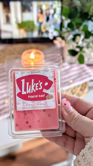 Luke's Cherry Danish Gilmore Girls Inspired Wax Melts