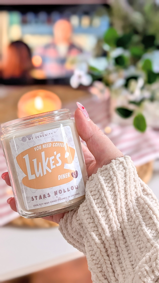 Luke's You Need Coffee Gilmore Girls Inspired Candle