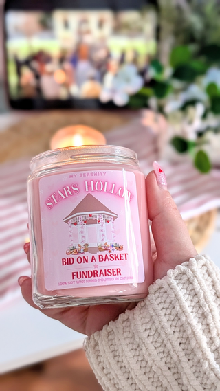 Stars Hollow Bid on a Basket Gilmore Girls Inspired Candle