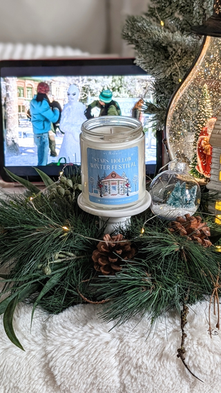 Stars Hollow Winter Festival Gilmore Girls Inspired Candle