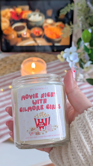 Movie Night with Gilmore Girls Candle