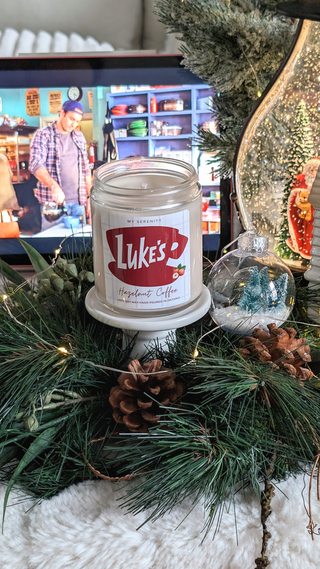 Luke's Hazelnut Coffee Gilmore Girls Inspired Candle