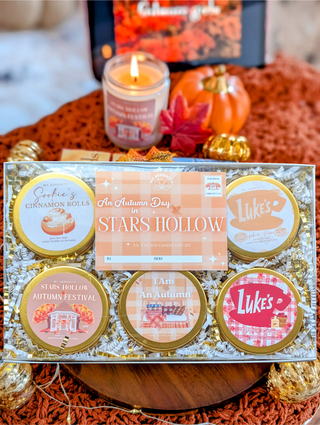 An Autumn Day in Stars Hollow Gift Set ~ Gilmore Girls Inspired