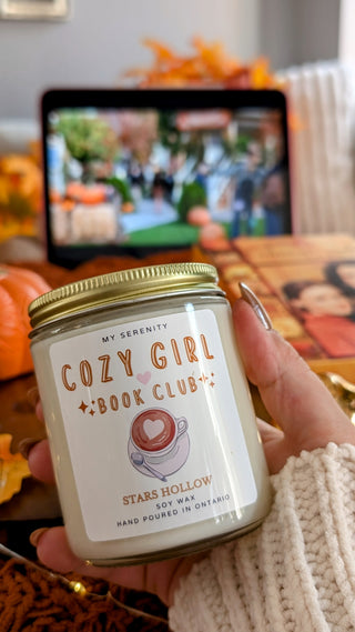 Cozy Girl: Book Club Candle