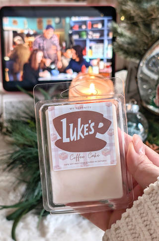 Luke's Coffee Cake wax melt