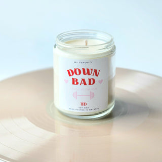 Down Bad, Taylor Swift inspired candles, tortured poets department