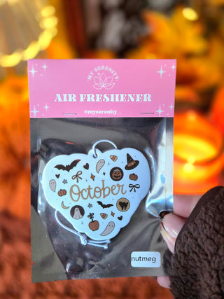Cute October /Halloween Air Fresheners