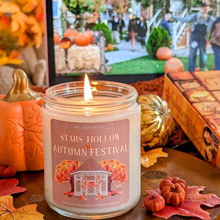 Stars Hollow Autumn Festival Gilmore Girls Inspired Candle