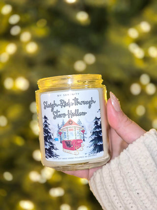 Sleigh Ride Through Stars Hollow Candle