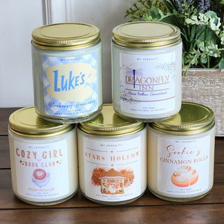 Gilmore Girls inspired candles