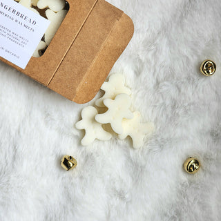 Shimmering Gingerbread soy wax melts