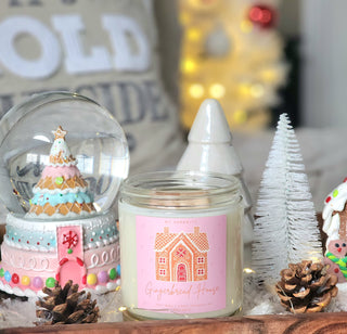 Gingerbread House Candle