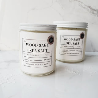 Wood Sage + Sea Salt Candle