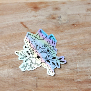 Crystals - Holographic Sticker