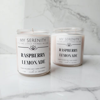 Raspberry Lemonade Candle