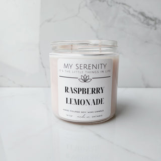 Raspberry Lemonade Candle