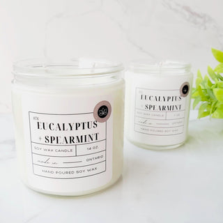 Eucalyptus + Spearmint Candle