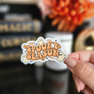 Spooky Season - White Sticker