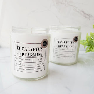 Eucalyptus + Spearmint Candle