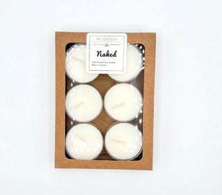 Naked (Scent Free) Tealight Candles