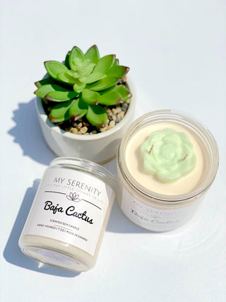 Baja Cactus Blossom Candle